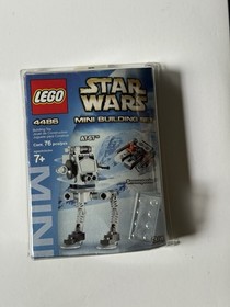 Mini Lego Star Wars Set 4487, 4486 NIB At-ST Snowspeeder JediStarfighter Slave I