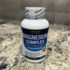 Toplux Nutrition: Complejo de magnesio 1000 mg, cápsulas sin OGM, para huesos y músculos