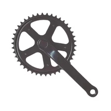 city crankset 42 x 170mm black steel RMS fixed snap bike