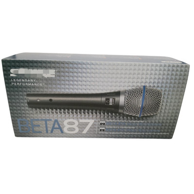 BETA  87A  New High Quality Shure  Supercardioid Condenser Vocal Microphone US