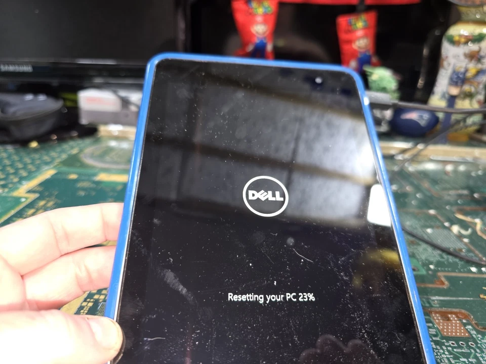 Tablet Dell Venue 8 Pro 3845 ventana-restablecimiento Foto 2 de 4