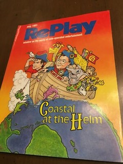 Replay April 1993 Street Fighter 2 Twilight Zone Pinball Knuckle Bash