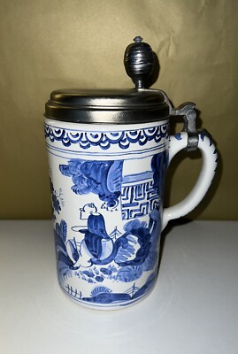 1 König-Pilsener Jahreskrug 1991 mit Zinndeckel = KöPi = mit Zertifikat
