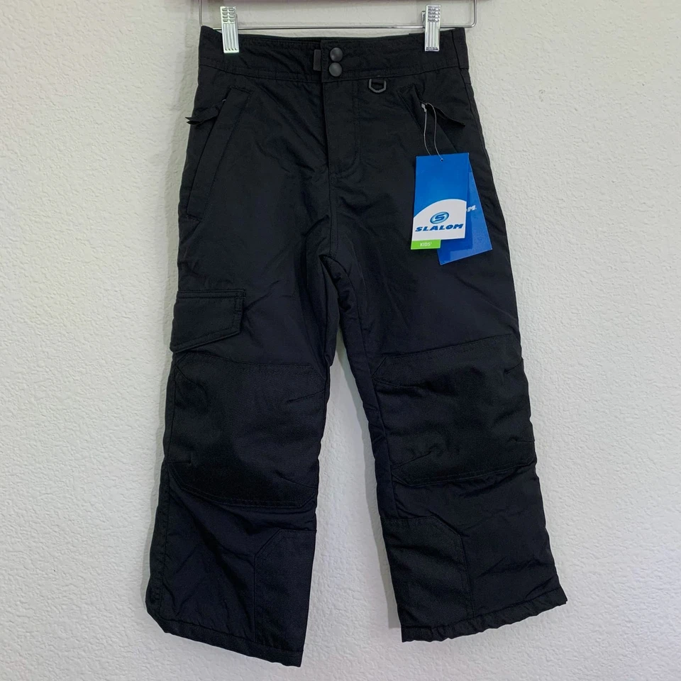 Nuevo con etiquetas Pantalón de nieve resistente al agua aislado Slalom para niños talla XS 4-5 Foto 2 de 4