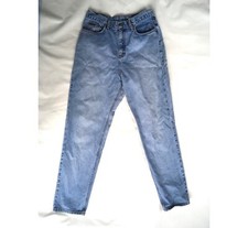 Vtg Calvin Klein jeans 90s denim womens size 14 100 cotton tapered leg faded