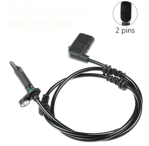 Sensor de velocidad de rueda ABS delantero izquierdo 1 pieza para Mercedes-Benz W205 C205 A205 - Imagen 3 de 5