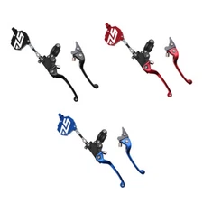 CNC Stunt Clutch Lever Easy Pull Cable System Set For HONDA YAMAHA Suzki