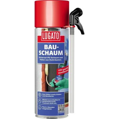 Isolbau Montageschaum 12 Dose 750 ml Bauschaum 1K PU Schaum mit Aussprührohr eBa