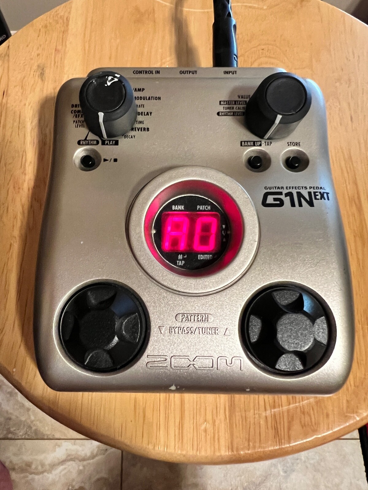 Zoom G1Next Multi Effects Guitar Pedal No Power Supply Works Great eBay