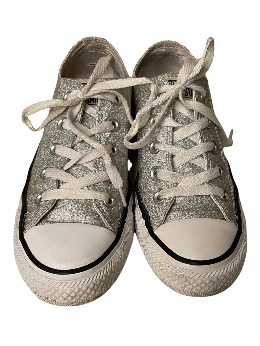Silver converse size 6 discount