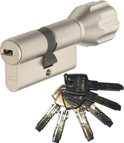 ABUS EC550 Longueur Du Cylindre Bouton Z40/K50mm 6 Clés