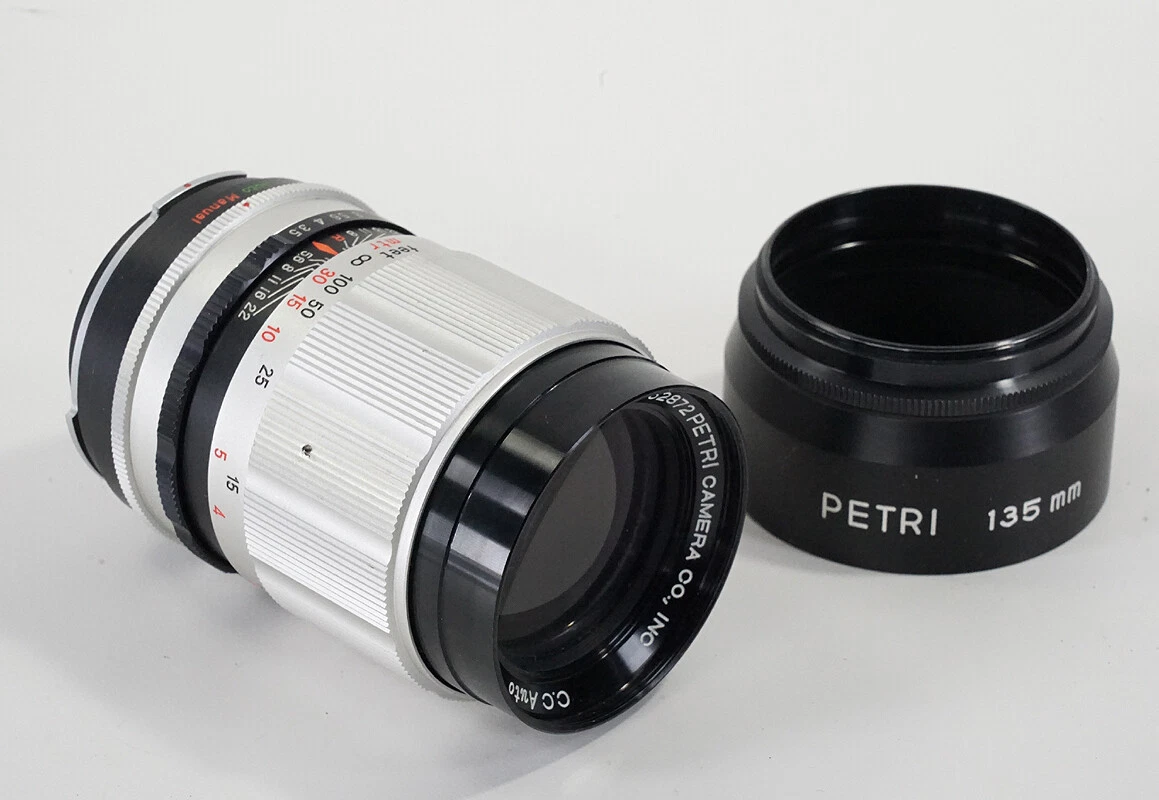 Petri f/3.5 Camera Lenses 135mm Focal for sale | eBay