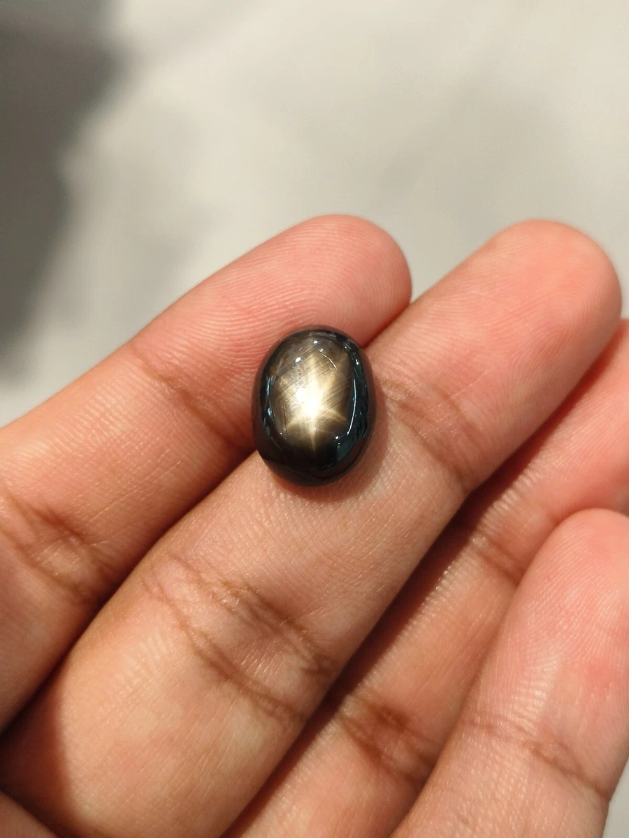 Natural black star best sale sapphire