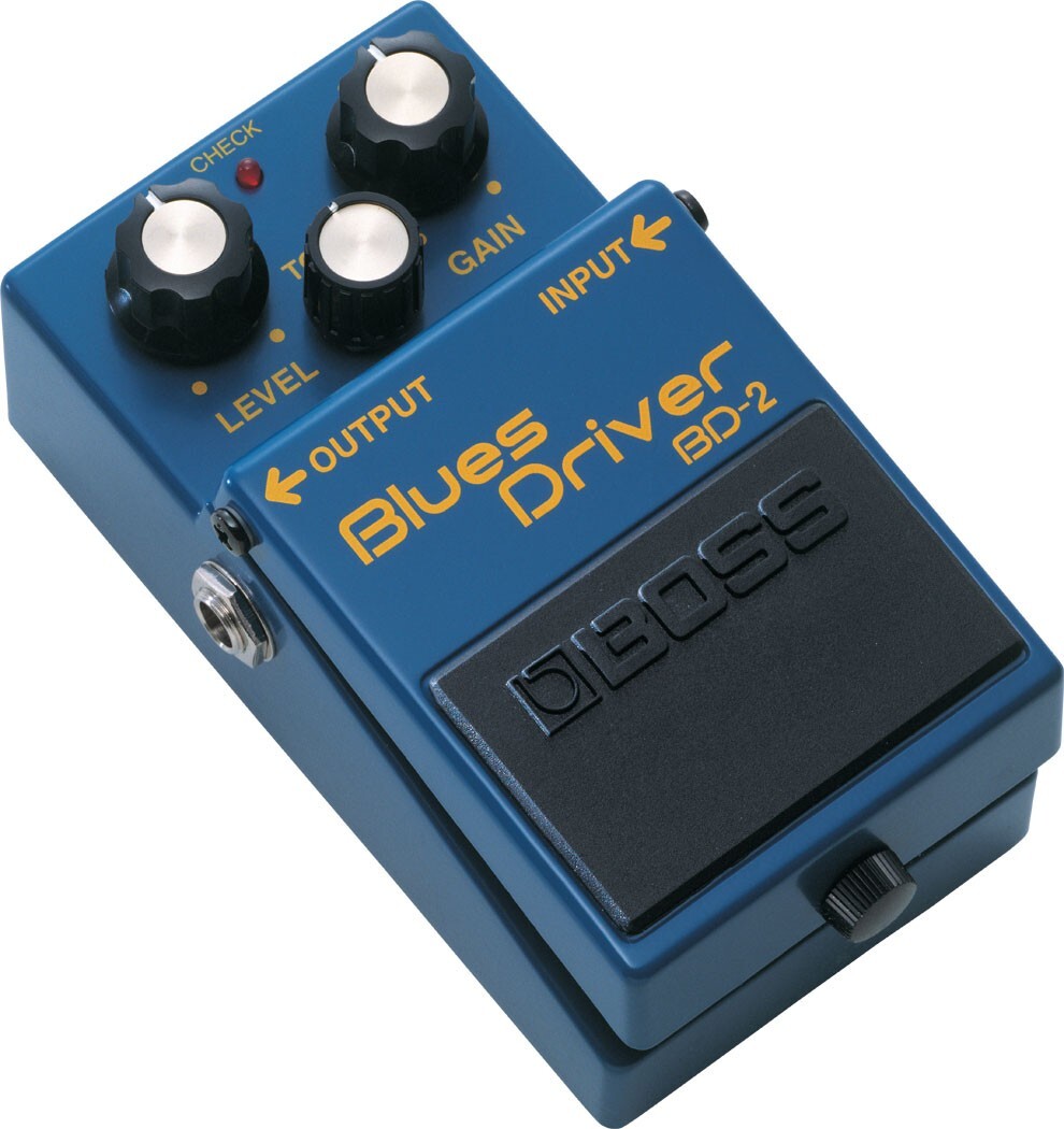 1997年製 BOSS BD-2 Blues Driver USED BOSS BD-2 Blues Driver Early model from 1997 Overdrive