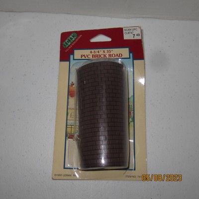 Brand New Lemax Village Collection PVC Brick Road 4 3/4'' x 35'' 1997 74177