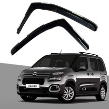 Peugeot Partner/Rifter MK3 2019-onwards 2-pc Van Haibak Wind Deflectors