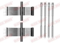 Quick Brake 109-0194 ZubehöRsatz, Scheibenbremsbelag FüR Volvo