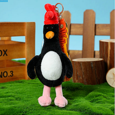 Wallace & Gromit Feathers McGraw Plush Keychain 20cm Official Cute