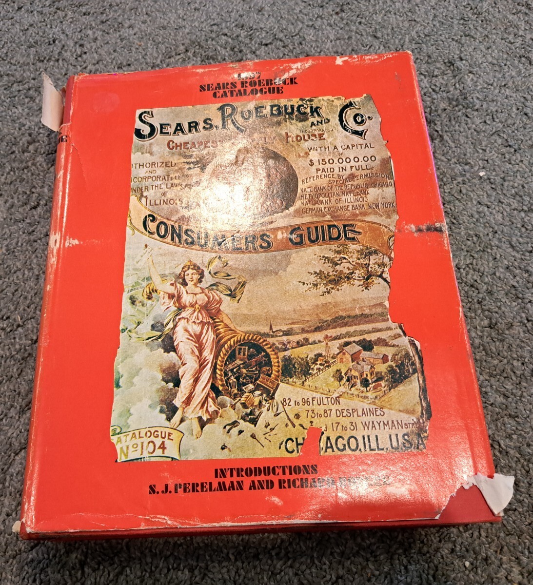 1897 Sears Roebuck Catalog (Reprint) Hardcover Chelsea House