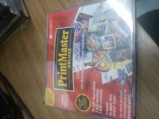 PrintMaster Deluxe CD French Rare