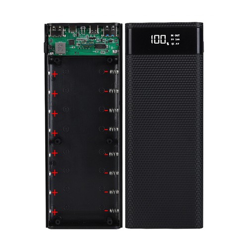 18650 Power Bank 20000mAh USB Type C 5V Charge Storage Box Without Battery - Afbeelding 6 van 13