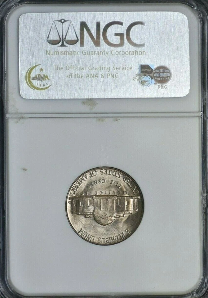 1947 D - JEFFERSON NICKEL - NGC MS66 - GEM UNCIRCULATED - Image 3 of 4