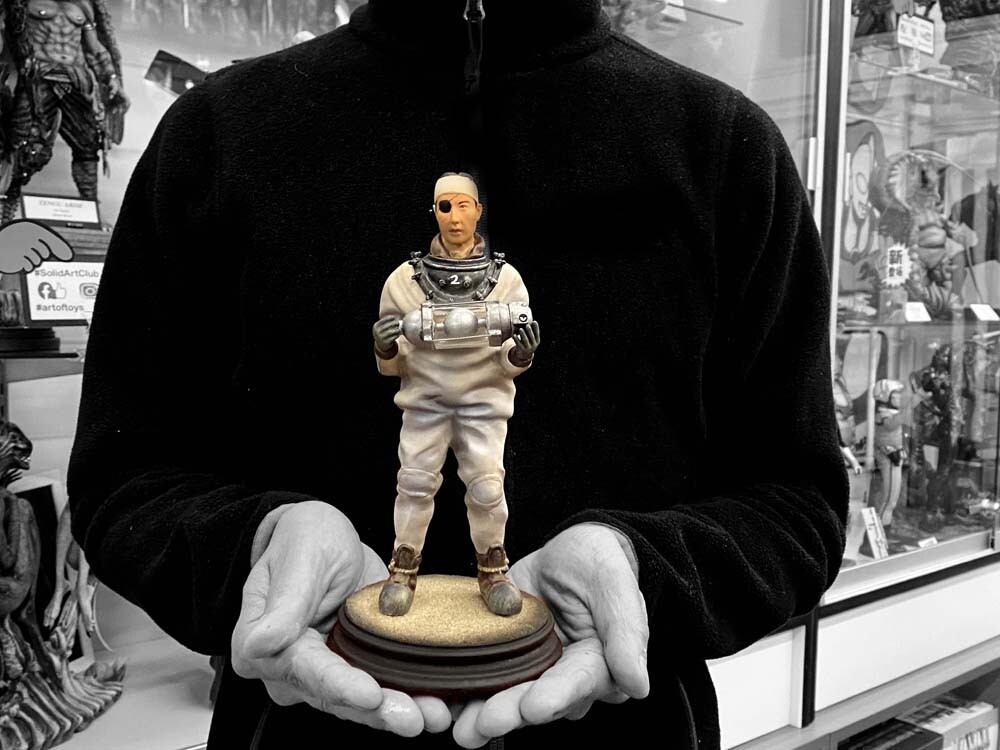 Godzilla 1954 Dr. Serizawa Art Statue ゴジラ 1954 芹沢大助