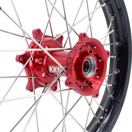 Llantas de bujes CNC HONDA CRF250X 2004-2018 CRF450X 05-18 ruedas de enduro - Imagen 10 de 13