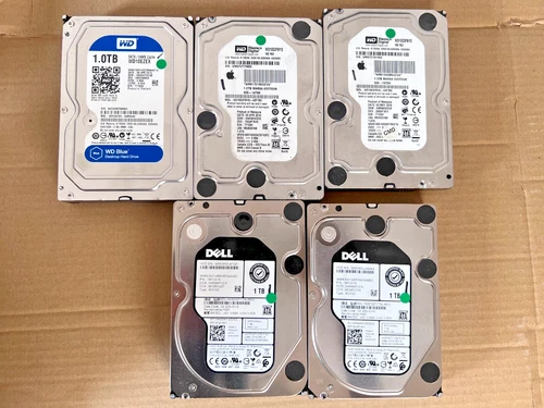1TB 3.5" SATA Hard Drive HDD