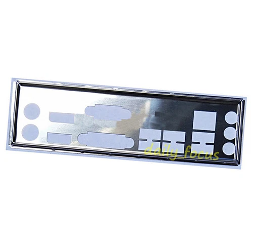I/O IO Shield For Asus B85M-E & Q87M-E Backplate Motherboard Rear Baffle