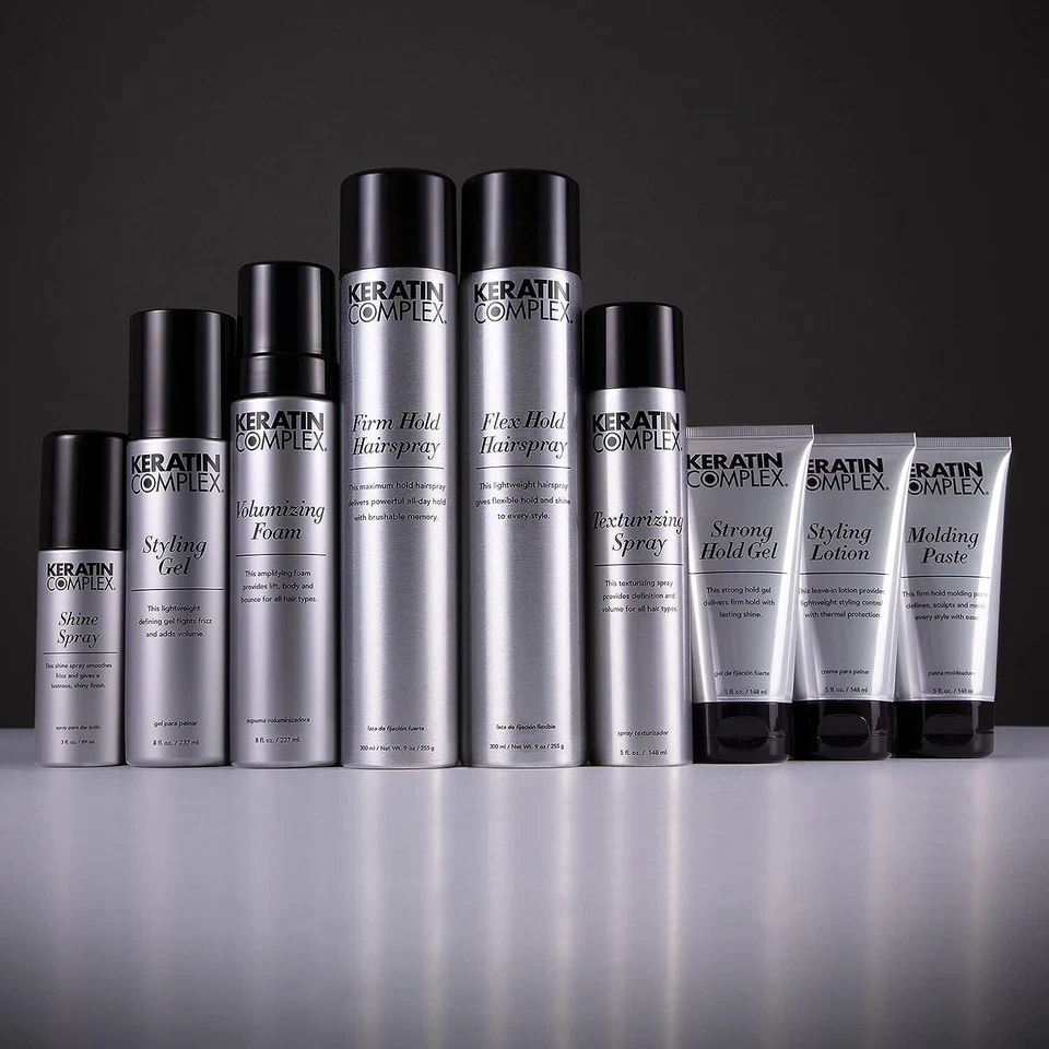 Complejo de queratina espuma voluminizadora - KCVLMFM 237 ml / 8 oz spray nuevo Foto 4 de 4