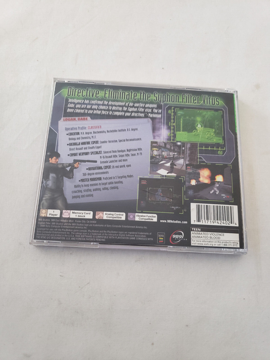 Syphon Filter 3 - Playstation : Target