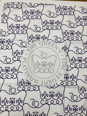 Royal Collection Trust Queen Elizabeth II Platinum Jubilee Tea Towel Kitchen New