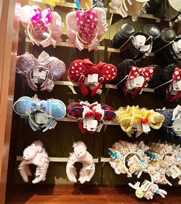Disney Parks Loungefly Mickey Ears Rapunzel Tangled Pascal Belle Headband 2024