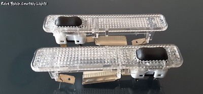 VT VX VY VZ VU WH Monaro CV8 V2 x2 PAIR Black Rear Interior Courtesy ...