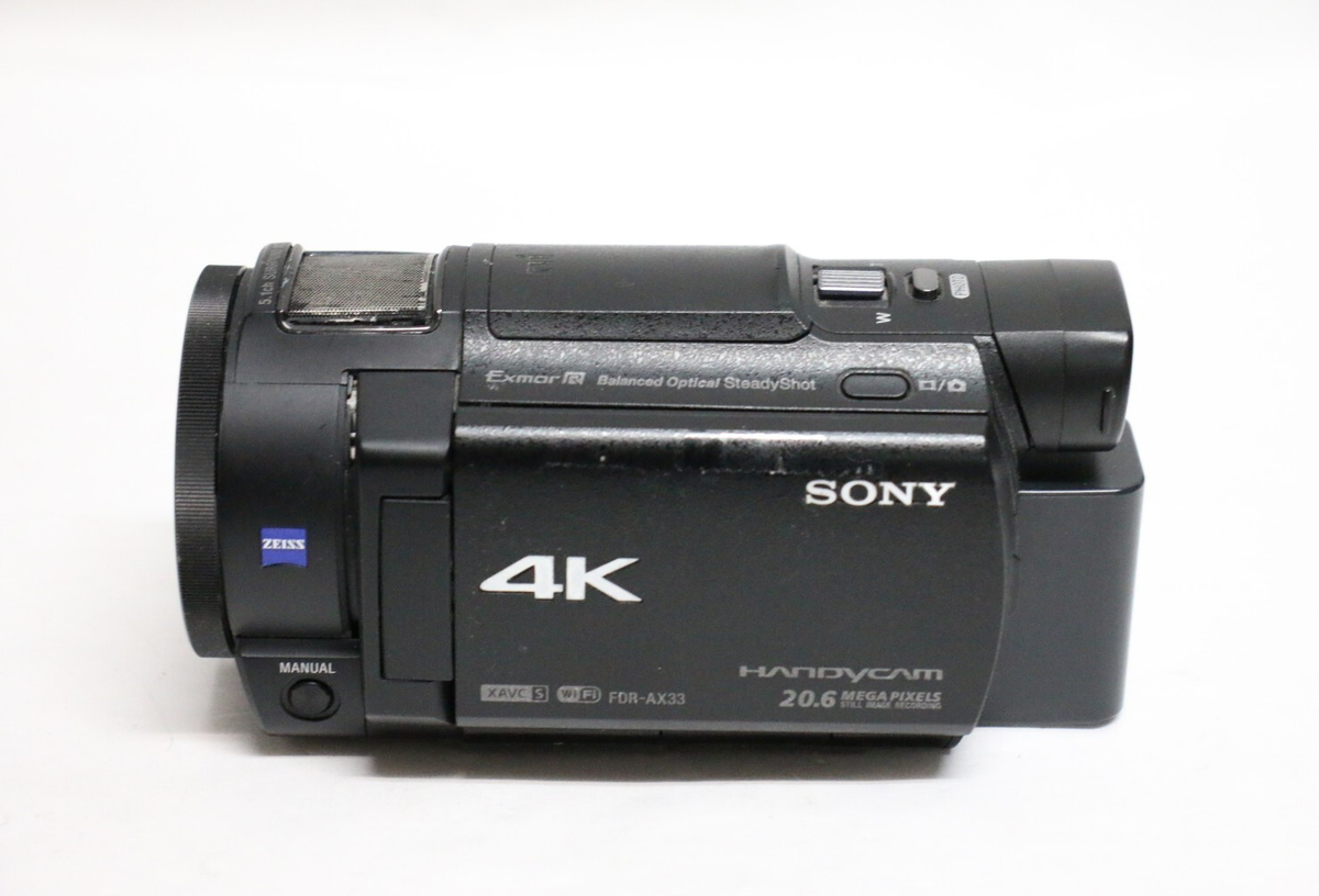 Sony Handycam FDR-AX33 4K Digital Video Camera Recorder - FOR