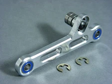 Vintage Z-Speed HPI Super Nitro RS4 Mini Polished Side Belt Tensioner & Bearings