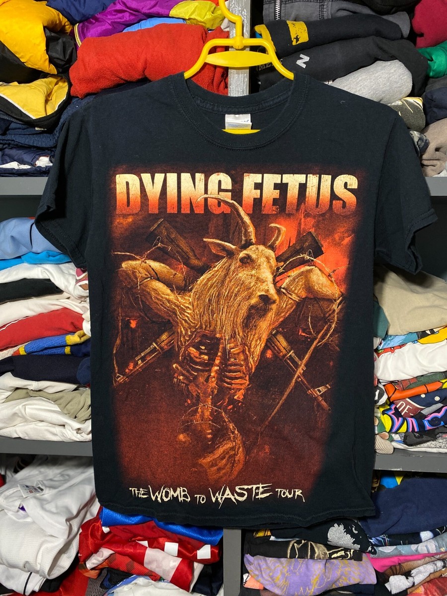 T-shirt Merchandise Dying Fetus the Womb to waste tour 2012 Death