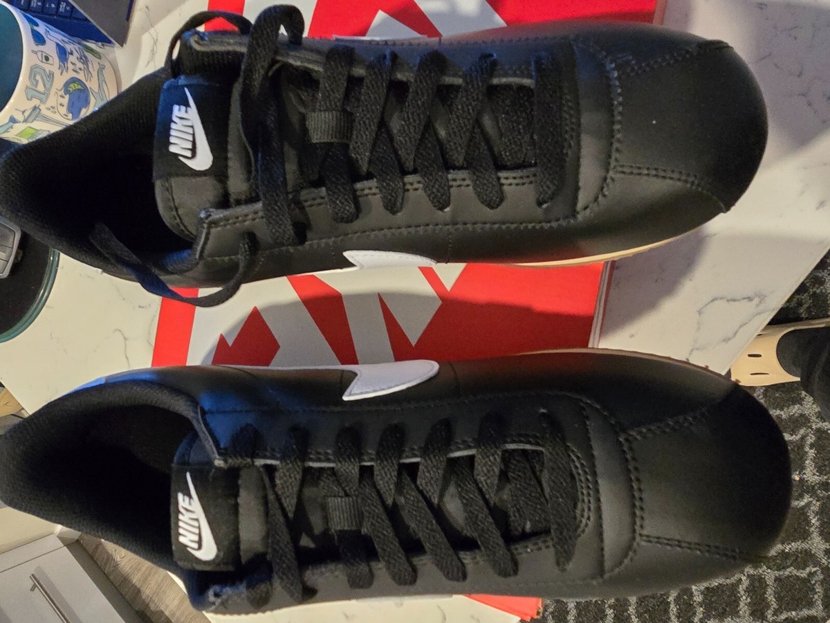 ★NIKE★ Cortez M Black Gum Medium Brown Sesame White DM4044 DM4044-002 Nike Cortez Black Gum Medium Brown Sesame White