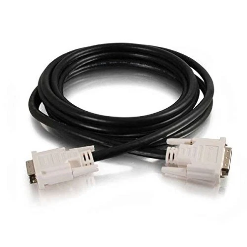 Cable de video digital de doble enlace C2G 26911 DVI-D M/M, negro (6,6 pies) lote de 10 Foto 4 de 4