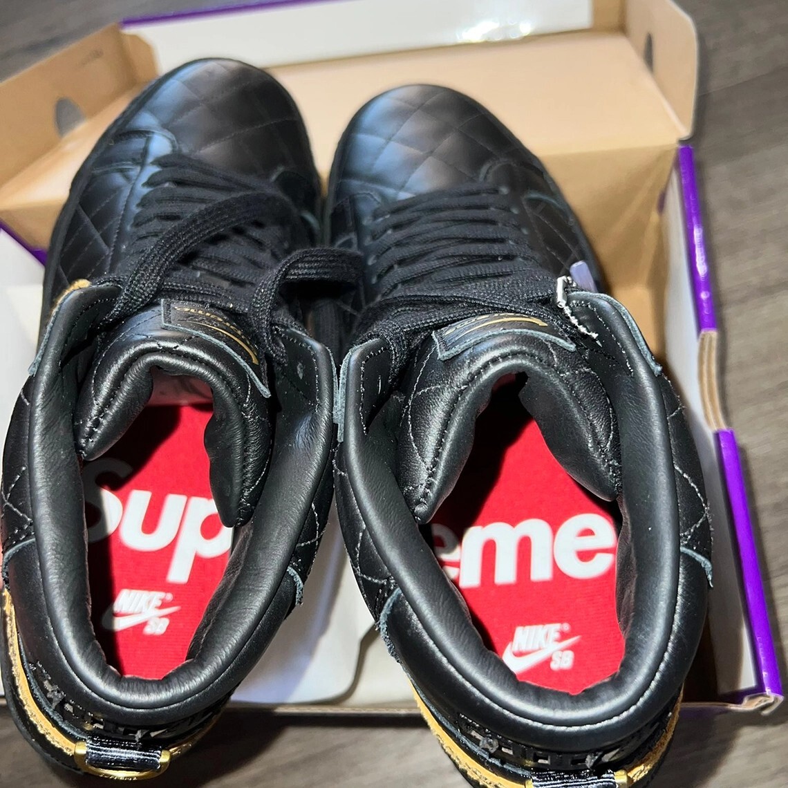 Nike x Supreme Blazer Mid - Nike SB - Black - Size 11.5 - NWT | eBay
