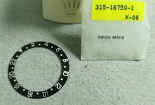 Rolex 315-16750-1 K-06 - Gmt Master Black Bezel 1675 16750 New