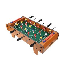 Table Soccer Game for Kids, Portable Educational Table Top Foosball Game with...