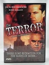 The Terror DVD, 2006 Jack Nicholson Boris Karloff Horror Halloween