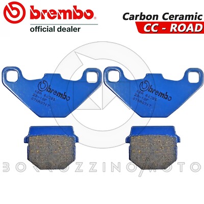 4 BREMSBELÄGE VORNE BREMBO BLAU CARBON CERAMIC E-TON ST VECTOR 250 2010