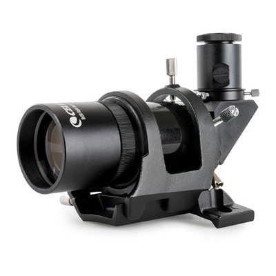 Celestron 9x50 Right Angle Correct Image Non-Illuminated Finderscope, Black