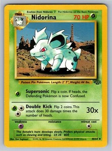 Nidorina 40/64 Jungle Uncommon