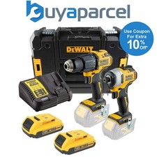 Dewalt DCK2062D2 18v Brushless DCD709 Combi Drill DCF809 Impact Driver 2 x 2.0ah