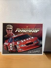 Vintage 16 Inch # 8 Dale Earnhardt Jr Budweiser Racing Tin Sign Used