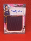 Topps Zach Edey 2024-25 Inception #RJR-ZE RC Auto Jumbo Relic /99
